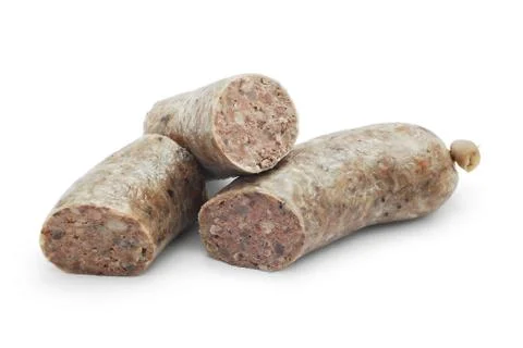 Raw sausage Stock Photos