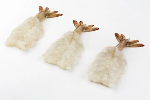 Raw shrimp Stock Photos