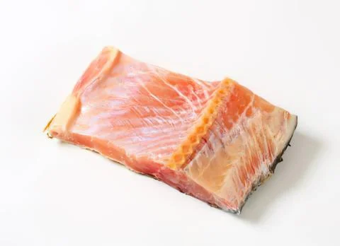 Raw sliced beef meat on surface Stock Photos