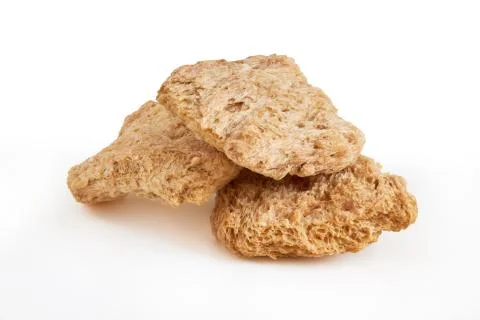 Raw soy meat Stock Photos