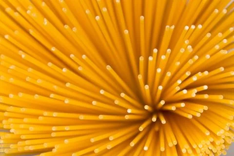 Raw spaghetti closeup Stock Photos