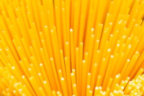 Raw spaghetti closeup Stock Photos
