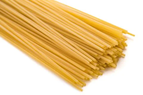 Raw spaghetti group Stock Photos