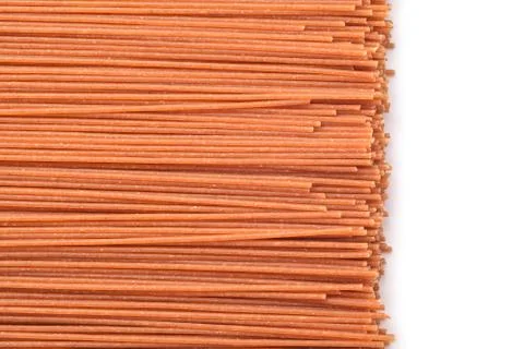 Raw spaghetti pasta Stock Photos
