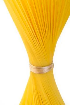 Raw spaghetti Stock Photos