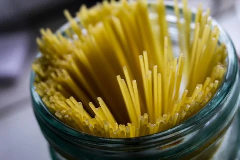 Raw Spaghetti Stock Photos