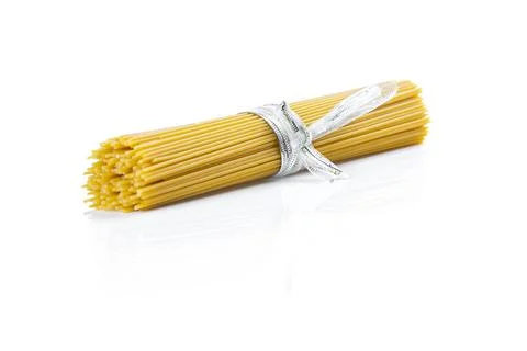 Raw spaghetti Stock Photos