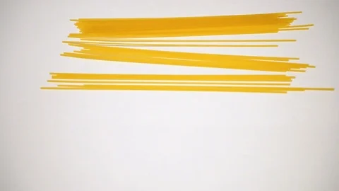 Raw spaghetti on white background. 1 Stock-Footage 98154614