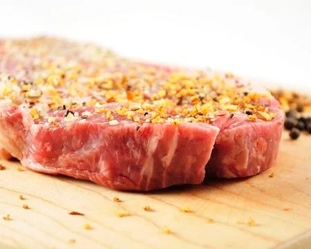 Raw steak Stock Photos