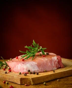Raw steak Stock Photos