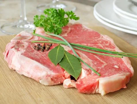 Raw Steak Stock Photos