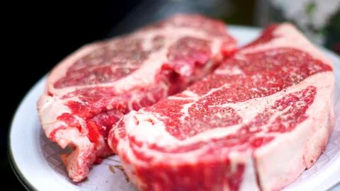 Raw Steak Stock Photos