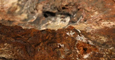 Raw stone Texture in the Cave Stock Footage 291772051