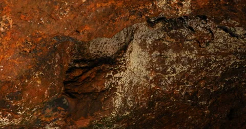 Raw stone Texture in the Cave Stock Footage 291775989