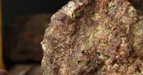 Raw stone Texture closeup Stock Footage 320354946