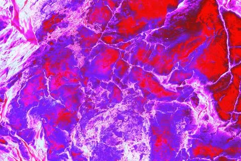 Raw surface of natural stone, textured surface background. Changed color sc.. Stock Photos