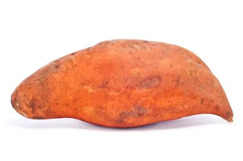 Raw sweet potato Stock Photos