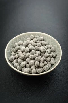 Raw Tapioca Pearls Stock Photos