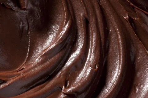 Raw texture of hot chocolate Stock Photos