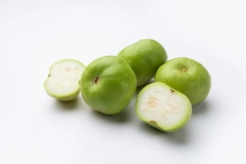Raw Tinda, tinde also called dhemse, Apple Gourd, Baby Pumpkin, Indian Squa.. Stock Photos
