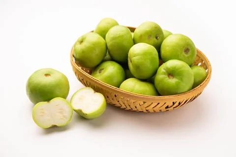Raw Tinda, tinde also called dhemse, Apple Gourd, Baby Pumpkin, Indian Squa.. Stock Photos