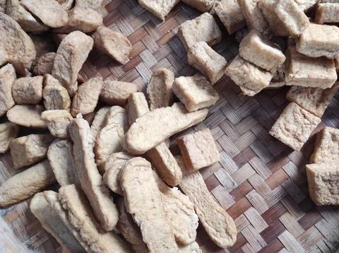 Raw tofu Stock Photos