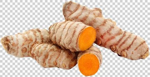 Raw turmeric Stock Photos