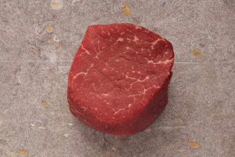 Raw uncooked beef steak Stock Photos