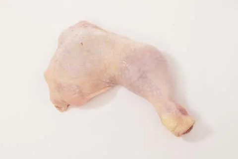 Raw uncooked chicken portion Stock Photos