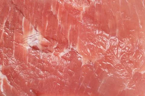 Raw uncooked pork meat texture or background. Stock Illustration