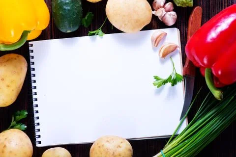 Raw vegetables Stock Photos