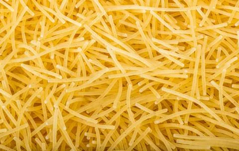 Raw vermicelli background Background of raw dry vermicelli close up Copyri... Stock Photos