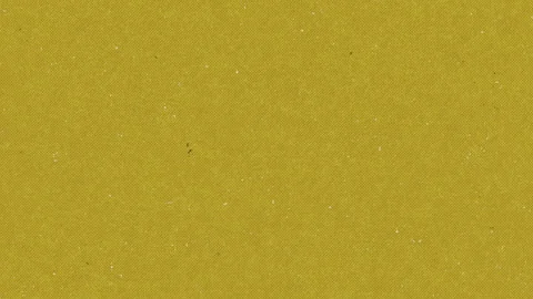 Raw Yellow Halftone Stop Motion Paper Texture With Stains Loop Stock Footage 327713610