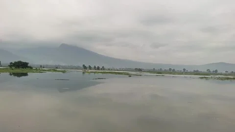 Rawa pening lake Stock Footage 272945922
