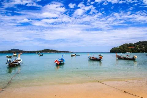Rawai beach Foto stock