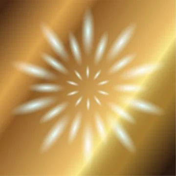 Ray circular effect light Vector golden Background Stock Illustration