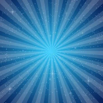 Ray coler pop art comic book style retro background with exploding rays Stock Illustration