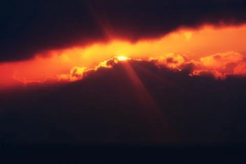 A ray of hope Stock Photos