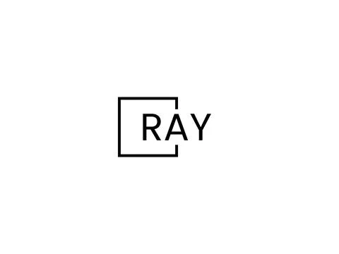 RAY letter initial logo design vector illustration 스톡 일러스트