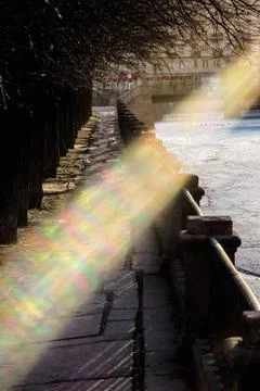 A ray of light Stock Photos