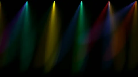Ray light stage space,lighting Aurora particle firework scan line background. Stock Footage 11306408