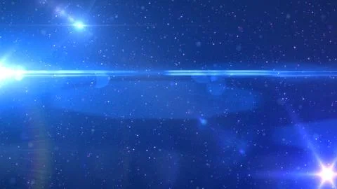 Ray light star sky in space Stock Illustration
