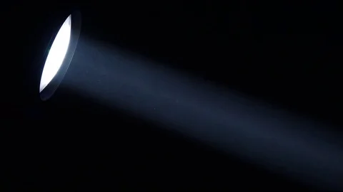 Ray Of Light in Television Studio Stock Footage 81563740