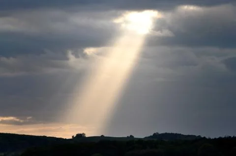 Ray of sunlight Stock Photos