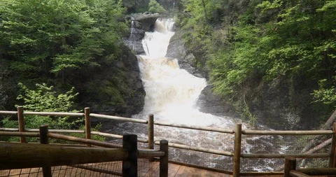 Raymondskill Falls DWG Stock Footage 99162591