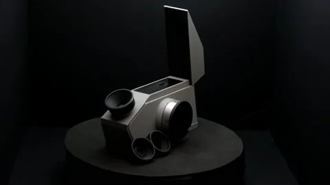 Rayner Dialdex Refractometer 1972 for Gemology &amp; Mineralogy Stock Footage 219445279