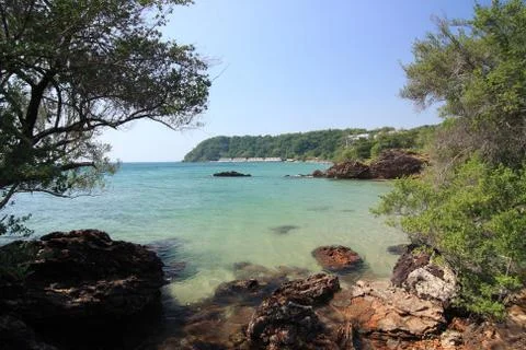 Rayong beach Foto stock