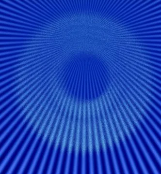 Rays  in abstract blue universe Illustrazione stock