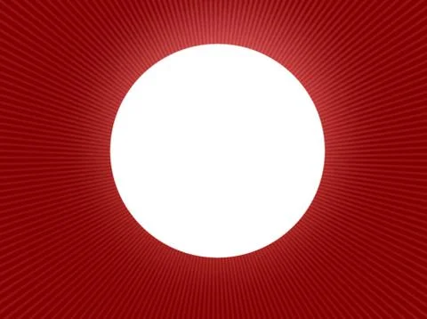 Rays  in abstract red  universe Stock Illustration