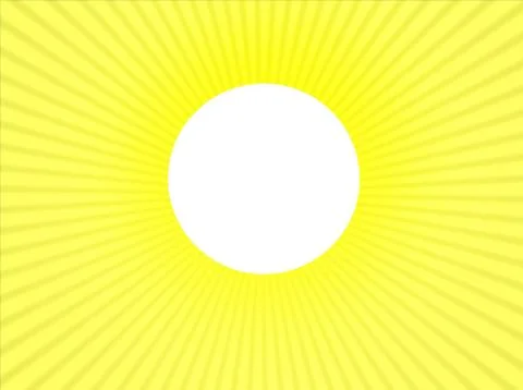 Rays  in abstract yellow universe 스톡 일러스트